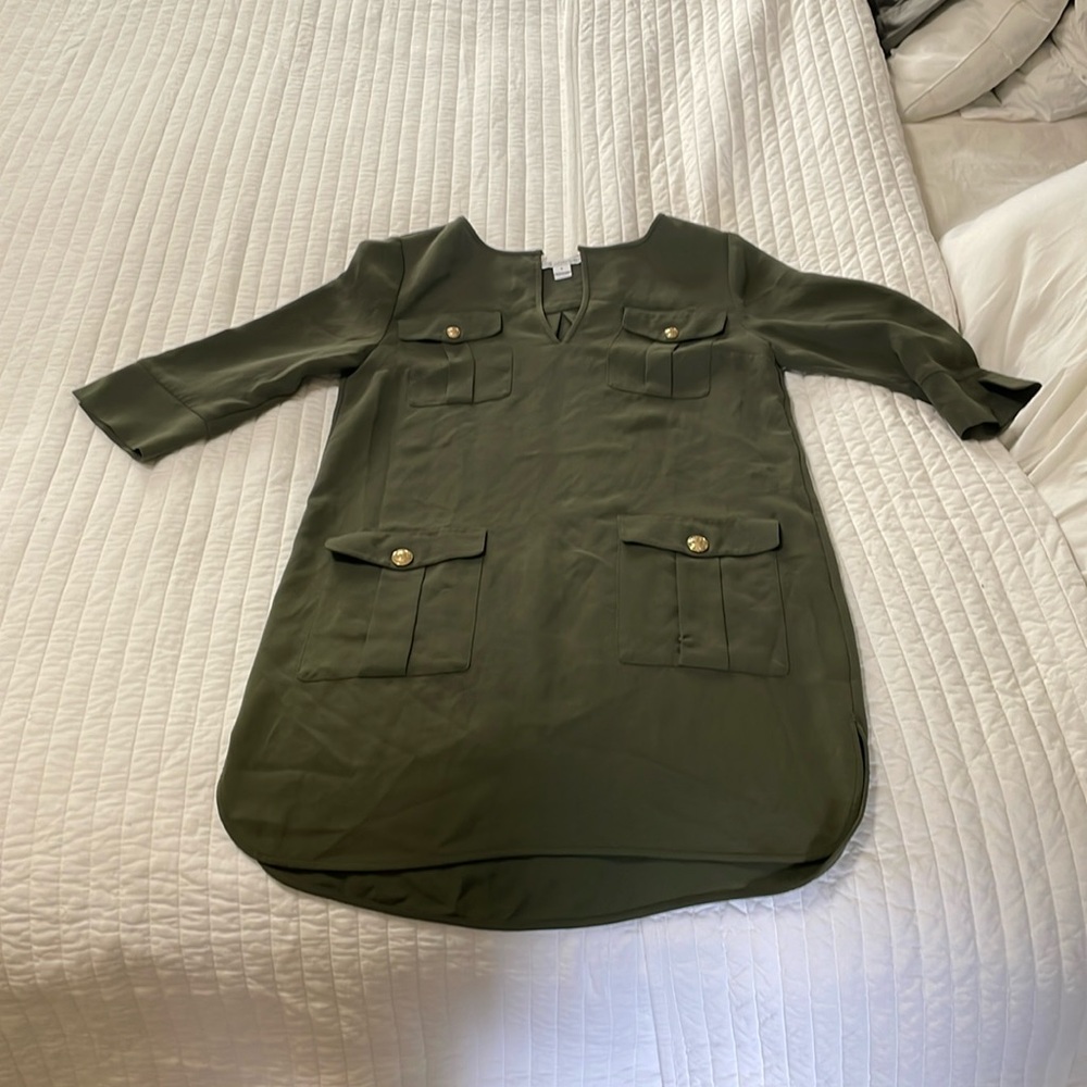 DIANE VON FURSTENBERG Mini Dress Size 2 Green